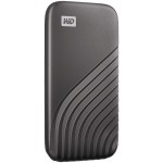 WD 2TB My Passport SSD - Portable SSD, up to 1050MB/s Read and 1000MB/s Write Speeds, USB 3.2 Gen 2 - Space Gray, EAN: 619659184049 WD 2TB My Passport SSD - Portable SSD, up to 1050MB/s Read and 1000MB/s Write Speeds, USB 3.2 Gen 2 - Space Gray, EAN: 619659184049