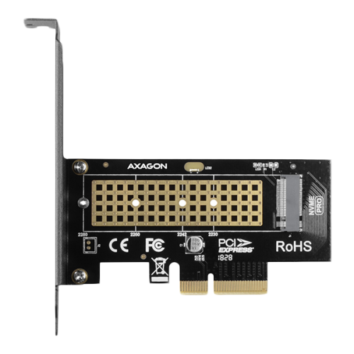 Адаптер за SSD AXAGON PCEM2-N PCI-E 3.0 4x - M.2 SSD NVMe, up to 80mm SSD Адаптер за SSD AXAGON PCEM2-N PCI-E 3.0 4x - M.2 SSD NVMe, up to 80mm SSD
