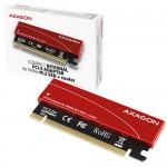 Адаптер с охладител AXAGON PCEM2-S PCI-E 3.0 16x - M.2 SSD NVMe, up to 80mm SSD, low profile, cooler Адаптер с охладител AXAGON PCEM2-S PCI-E 3.0 16x - M.2 SSD NVMe, up to 80mm SSD, low profile, cooler