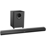 Колонки F&D HT-350 2.1 Wireless Soundbar with Subwoofer, 110W RMS (20Wx2+70W), BT 5.3/Optical/AUX/HDMI/USB/LED Display