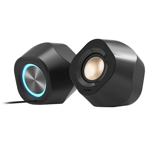 Multimedia Bluetooth Speakers F&D V720, Power output 8W=4W+4W, Driver 2.25inch*2pcs, Passive driver *2pcs, Bluetooth 5.0, USB, AUX, RBG LED