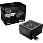Захранване Asrock PRO-750B, 750W, 80 Plus BRONZE, Non Modular PSU, 1x EPS 12V CPU(4+4pin), 2x PCIe (6+2pin), 3Y warranty