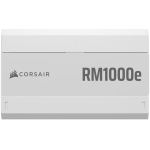 Захранващ модул CORSAIR RM1000e White, 1000 Watt, Cybenetics Gold Certified, Fully Modular