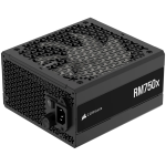 Захранване CORSAIR RMx Series, RM750x, 750 Watt, ATX 3.1, Cybenetics Gold Certified, Fully Modular Power Supply, CP-9020285-EU