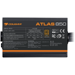 Захранване COUGAR ATLAS 650 PSU, 80 plus Bronze, 650W (ATX 3.1) CGR VG-650 Захранване COUGAR ATLAS 650 PSU, 80 plus Bronze, 650W (ATX 3.1) CGR VG-650