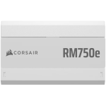 Захранване Corsair RMe White Series, RM750e White, 750 Watt, Cybenetics Gold Certified, Fully Modular Power Supply, CP-9020292-EU