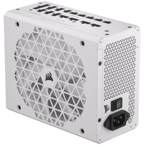 Захранване Corsair RMx Shift White Series, RM1200x Shift White, 1200 Watt, 80 PLUS GOLD, Fully Modular, CP-9020276-EU