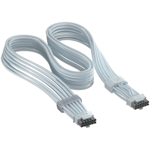 Corsair ThermalProtect Universal PCIe 5.1 600W 12V-2x6 Cable, White Corsair ThermalProtect Universal PCIe 5.1 600W 12V-2x6 Cable, White