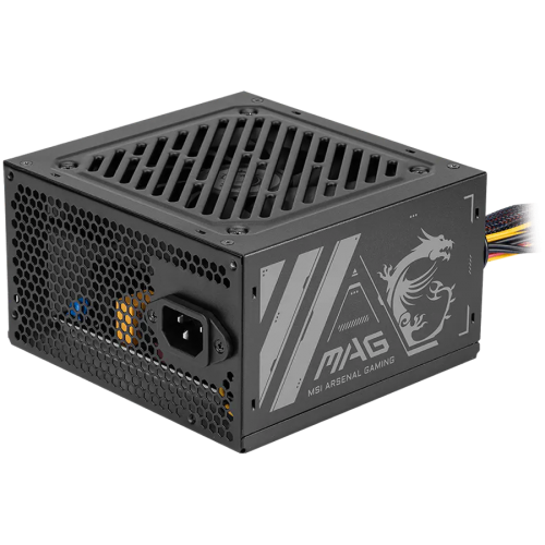 Захранване MSI MAG A500N-H, 500W, 80 Plus, 120mm Fan, Protections: OVP/SCP/OPP/UVP, 3Y Warranty Захранване MSI MAG A500N-H, 500W, 80 Plus, 120mm Fan, Protections: OVP/SCP/OPP/UVP, 3Y Warranty