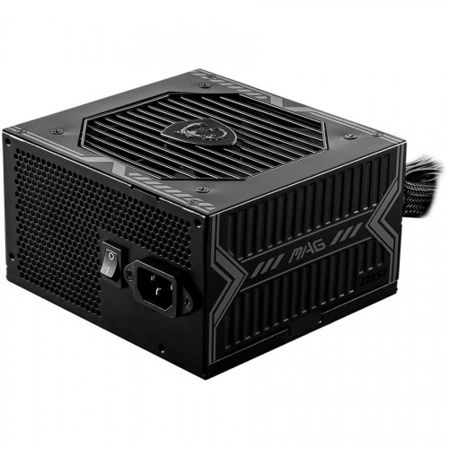 MSI MAG A650BN, 650W, 80 Plus Bronze, 120mm Low Noise Fan, Protections: OCP/OVP/OPP/OTP/SCP, Dimensions: 150mmx140mmx86mm, 5Y Warranty MSI MAG A650BN, 650W, 80 Plus Bronze, 120mm Low Noise Fan, Protections: OCP/OVP/OPP/OTP/SCP, Dimensions: 150mmx140mmx86mm, 5Y Warranty