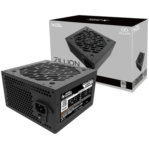 Захранващ модул Super Flower Zillion DW White 650W ATX 2.4, 80 Plus White, Flat Black Cables Захранващ модул Super Flower Zillion DW White 650W ATX 2.4, 80 Plus White, Flat Black Cables