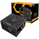 Super Flower Zillion FG Gold 1250W ATX 3.1 80 Plus Gold, Fully Modular, Flat Black Cables, 120mm Fan, 5 Year Warranty