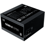 Захранване Xigmatek Odin II 750W (Black, AC 230V, DF APFC, Black Cable, 80PLUS, 120mm Fan, EU Power Cord, Color Box)