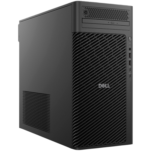 Dell Pro Max Tower T2 (FCT2250), Intel Core Ultra 7 265(20C, 20T, 30MB, up to 5.3GHz), 16GB(1x16GB) DDR5, 256GB M.2 SSD, Nvidia RTXA400, US KBD+Mouse, Ubuntu, 3Y Basic Onsite Dell Pro Max Tower T2 (FCT2250), Intel Core Ultra 7 265(20C, 20T, 30MB, up to 5.3GHz), 16GB(1x16GB) DDR5, 256GB M.2 SSD, Nvidia RTXA400, US KBD+Mouse, Ubuntu, 3Y Basic Onsite