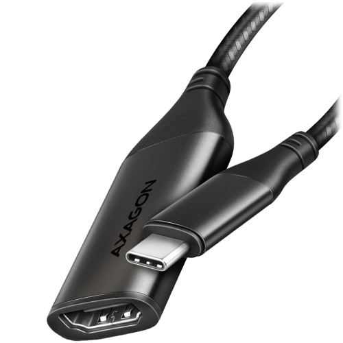 Адаптер AXAGON RVC-HI2M USB-C -> HDMI 2.0 adapter 4K/60Hz Aluminum, 25cm cable Адаптер AXAGON RVC-HI2M USB-C -> HDMI 2.0 adapter 4K/60Hz Aluminum, 25cm cable