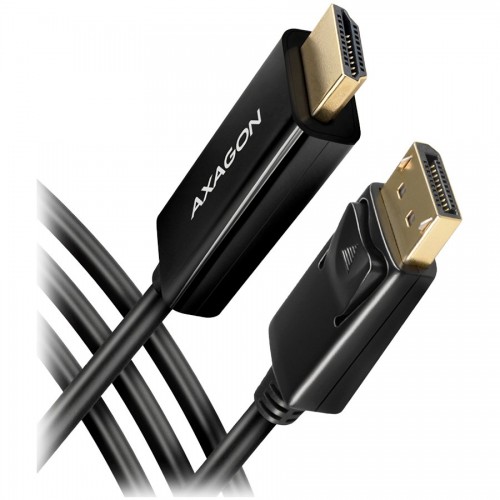 Кабел AXAGON RVD-HI14C2 DisplayPort > HDMI 1.4 cable 1.8m 4K/30Hz Кабел AXAGON RVD-HI14C2 DisplayPort > HDMI 1.4 cable 1.8m 4K/30Hz