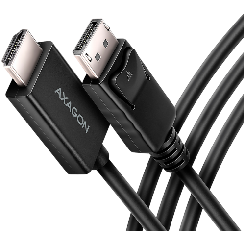 Кабел AXAGON RVD-HI20C2 DisplayPort - HDMI 2.0 cable 1.8m 4K/60Hz Кабел AXAGON RVD-HI20C2 DisplayPort - HDMI 2.0 cable 1.8m 4K/60Hz