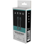 Резервни глави AENO Replacement toothbrush heads, Black, Dupont bristles, 2pcs in set (for ADB0004/ADB0006 and ADB0003/ADB0005) Резервни глави AENO Replacement toothbrush heads, Black, Dupont bristles, 2pcs in set (for ADB0004/ADB0006 and ADB0003/ADB0005)