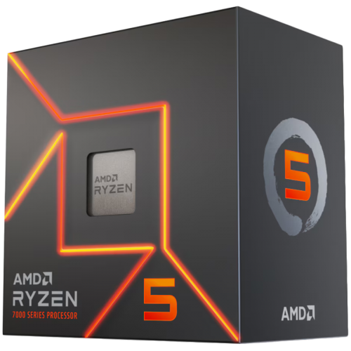 AMD CPU Desktop Ryzen 5 6C/12T 7500 (5.0GHz,38MB,65W,AM5) MPK