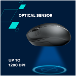 Безжична мишка CANYON MW-04 (CNS-CMSW04W), Bluetooth, 1200DPI, White Безжична мишка CANYON MW-04 (CNS-CMSW04W), Bluetooth, 1200DPI, White