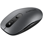 Мишка CANYON MW-9, 2 in 1 Wireless optical mouse with 6 buttons, DPI 800/1000/1200/1500, 2 mode(BT/ 2.4GHz), Battery AA*1pcs, Grey Мишка CANYON MW-9, 2 in 1 Wireless optical mouse with 6 buttons, DPI 800/1000/1200/1500, 2 mode(BT/ 2.4GHz), Battery AA*1pcs, Grey