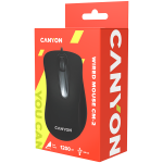 Мишка CANYON mouse CM-2 Wired Black