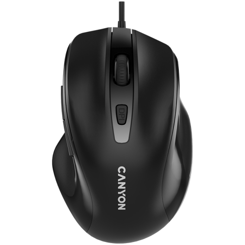 Оптична мишка CANYON mouse M-6 Wired Black Оптична мишка CANYON mouse M-6 Wired Black
