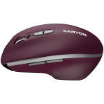 Мишка CANYON mouse MW-21 BlueLED 7buttons Wireless Burgundy Red, CNS-CMSW21BR Мишка CANYON mouse MW-21 BlueLED 7buttons Wireless Burgundy Red, CNS-CMSW21BR
