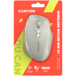 Мишка CANYON mouse MW-21 BlueLED 7buttons Wireless Cosmic Latte Мишка CANYON mouse MW-21 BlueLED 7buttons Wireless Cosmic Latte