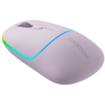 Мишка CANYON mouse MW-22 2in1 BT/ Wireless Pearl Rose