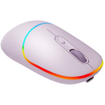 Мишка CANYON mouse MW-22 2in1 BT/ Wireless Pearl Rose