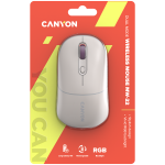 Мишка CANYON mouse MW-22 2in1 BT/ Wireless Rice