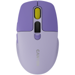 Мишка CANYON mouse MW-26 LCD Silent Dual Mode Wireless Violet