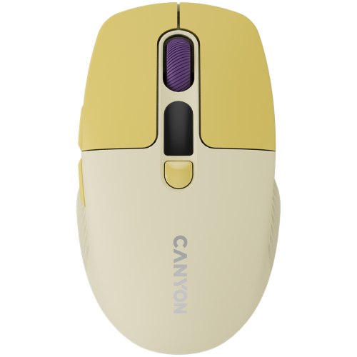 CANYON mouse MW-26 LCD Silent Dual Mode Wireless Yellow CANYON mouse MW-26 LCD Silent Dual Mode Wireless Yellow