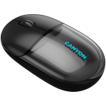 Безжична мишка CANYON mouse OnClick 24 BT/ Wireless Transparent/Black Безжична мишка CANYON mouse OnClick 24 BT/ Wireless Transparent/Black