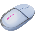 Безжична мишка CANYON mouse OnClick 24 BT/ Wireless Transparent/Blue Безжична мишка CANYON mouse OnClick 24 BT/ Wireless Transparent/Blue