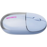 Безжична мишка CANYON mouse OnClick 24 BT/ Wireless Transparent/Blue Безжична мишка CANYON mouse OnClick 24 BT/ Wireless Transparent/Blue