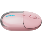 Безжична мишка CANYON mouse OnClick 24 BT/ Wireless Transparent/Pink