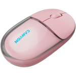 Безжична мишка CANYON mouse OnClick 24 BT/ Wireless Transparent/Pink