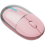 Безжична мишка CANYON mouse OnClick 24 BT/ Wireless Transparent/Pink