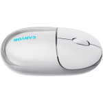Безжична мишка CANYON mouse OnClick 24 BT/ Wireless Transparent/White