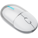 Безжична мишка CANYON mouse OnClick 24 BT/ Wireless Transparent/White