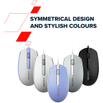 Canyon Wired optical mouse with 3 buttons, DPI 1000, with 1.5M USB cable, Mountain lavender, 65*115*40mm, 0.1kg Canyon Wired optical mouse with 3 buttons, DPI 1000, with 1.5M USB cable, Mountain lavender, 65*115*40mm, 0.1kg