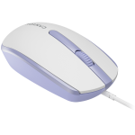 Мишка Canyon Wired optical mouse with 3 buttons, DPI 1000, with 1.5M USB cable,White lavender, CNE-CMS10WL Мишка Canyon Wired optical mouse with 3 buttons, DPI 1000, with 1.5M USB cable,White lavender, CNE-CMS10WL