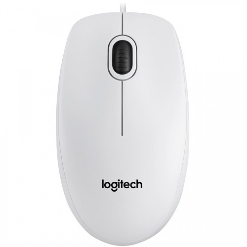 Мишка, Logitech B100 Optical Mouse for Business White, 910-003360 Мишка, Logitech B100 Optical Mouse for Business White, 910-003360