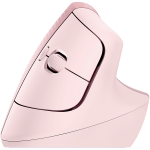 Мишка LOGITECH Lift Bluetooth Vertical Ergonomic Mouse - ROSE/DARK ROSE, 910-006478