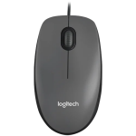 Мишка LOGITECH M100 Corded Mouse - BLACK - USB, 910-006652