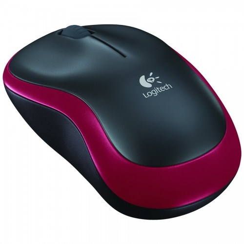 Мишка, Logitech Wireless Mouse M185 - RED - 2.4GHZ - N/A - EWR2 - 910-002237 Мишка, Logitech Wireless Mouse M185 - RED - 2.4GHZ - N/A - EWR2 - 910-002237