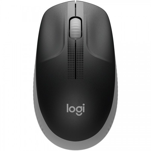 Безжична мишка LOGITECH M190 Full-size wireless mouse - MID GREY - 2.4GHZ - 910-005906