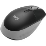 Безжична мишка LOGITECH M190 Full-size wireless mouse - MID GREY - 2.4GHZ - 910-005906